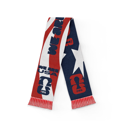 2026 World Cup We Are USA Scarf