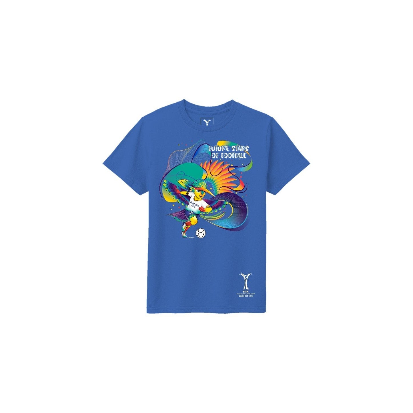 FIFA U-20 Women's World Cup Colombia 2024™ Blue Mascot T-Shirt - Youth