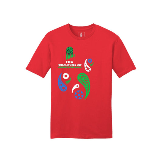 FIFA Futsal World Cup Uzbekistan 2024™ Red Pepper T-Shirt - Unisex
