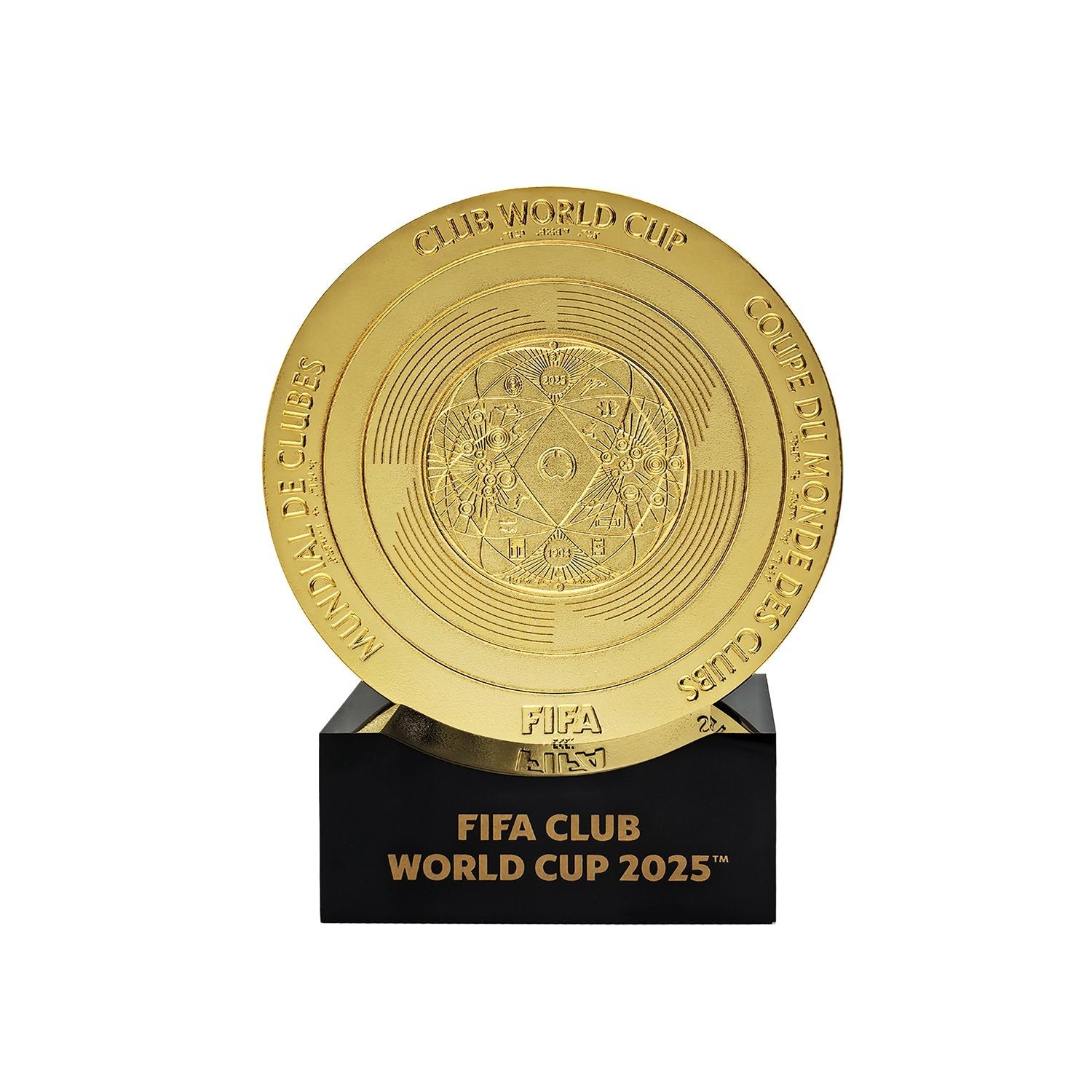 FIFA CLUB WORLD CUP 2025 非売品キーホルダー&ピンバッジ FIFA Club World Cup 2025™ 122mm Trophy Replica with Display Box