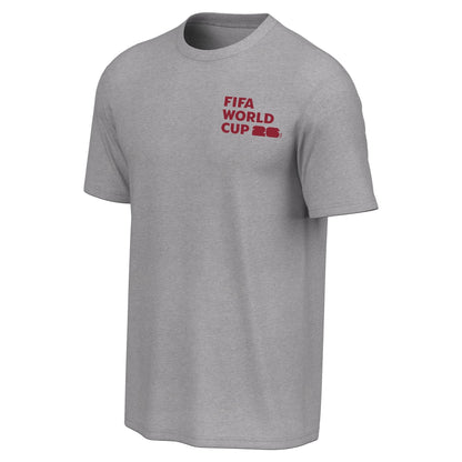 2026 World Cup We Are 26 Bold Grey T-Shirt - Unisex