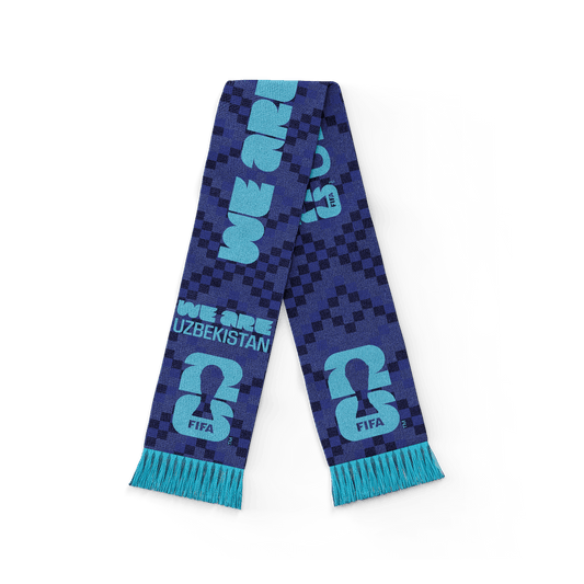2026 World Cup We Are Uzbekistan Scarf