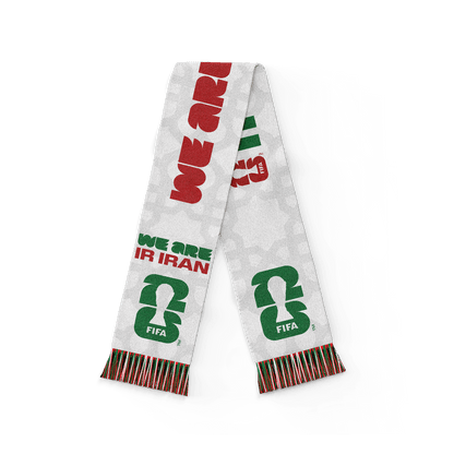2026 World Cup We Are Iran Scarf