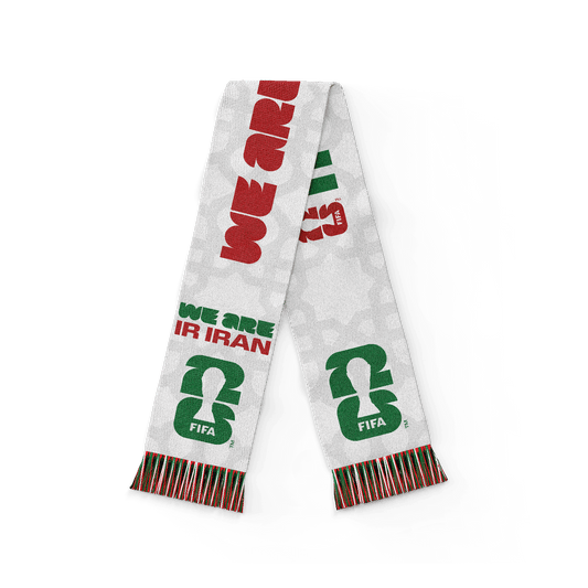 2026 World Cup We Are Iran Scarf