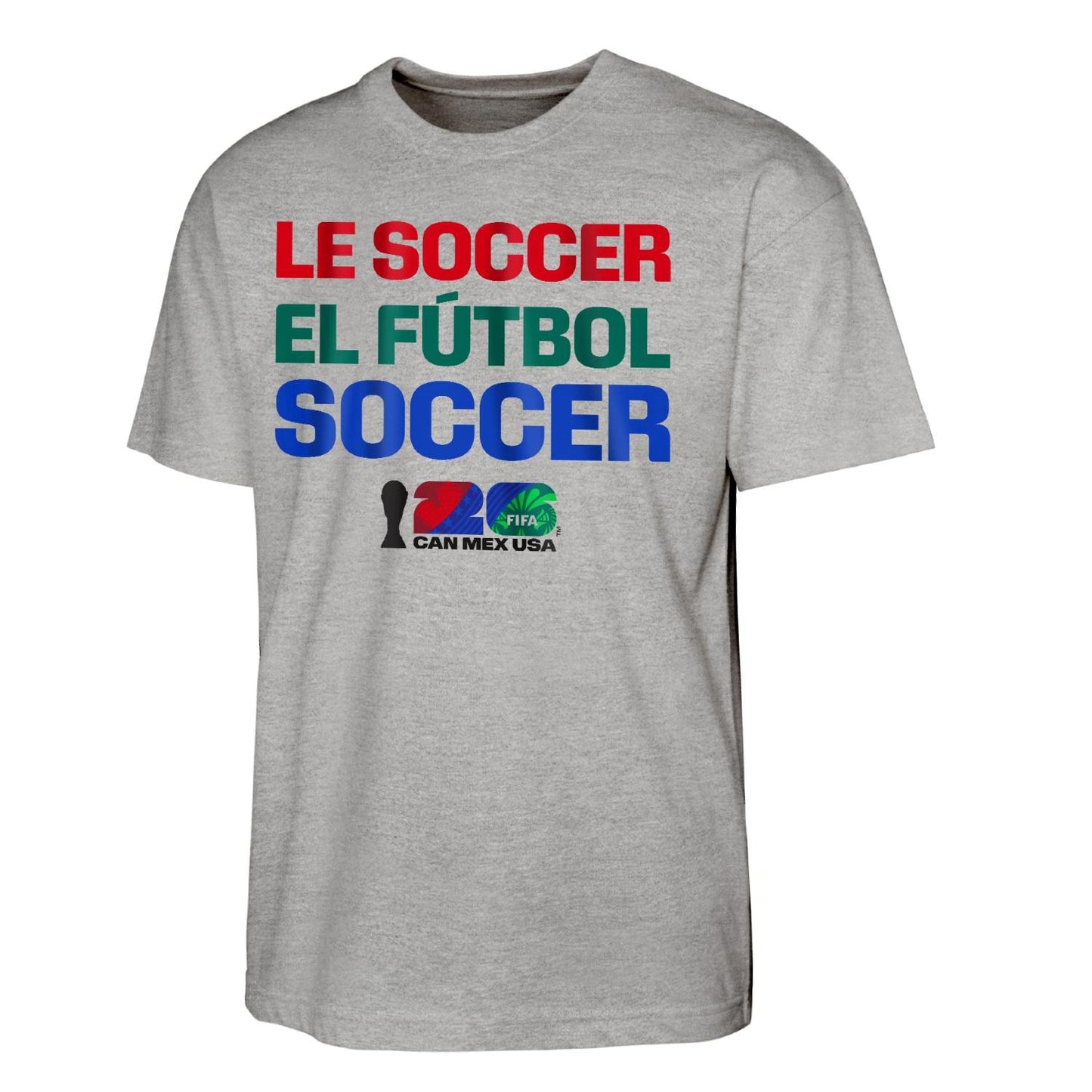 World Cup 2026 Language Grey T-Shirt - Unisex