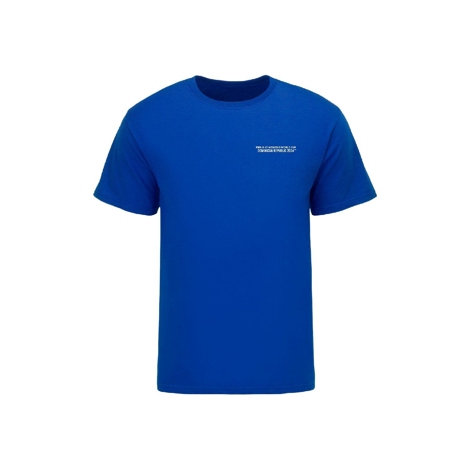 FIFA U-17 Women's World Cup Dominican Republic 2024™ Blue Football Swirl T-Shirt - Men's