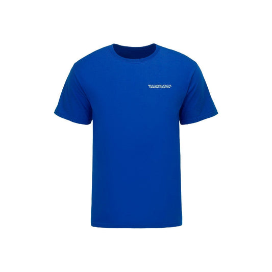 FIFA U-17 Women's World Cup Dominican Republic 2024™ Blue Football Swirl T-Shirt - Men's
