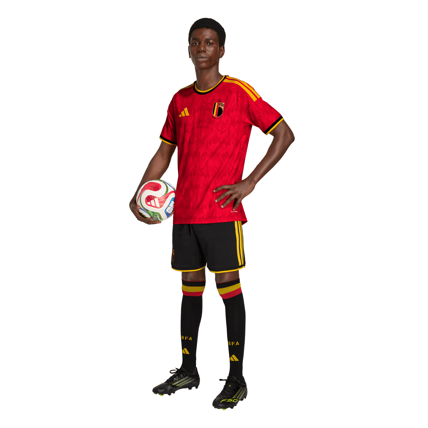 adidas Belgium 2026 Authentic Home Jersey - Men's