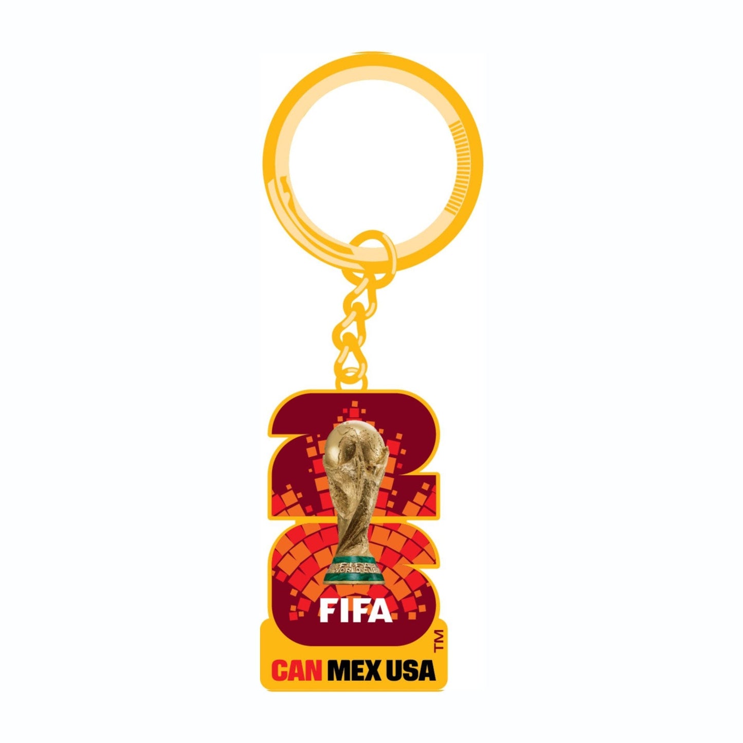 2026 World Cup Host Country Canada Keychain