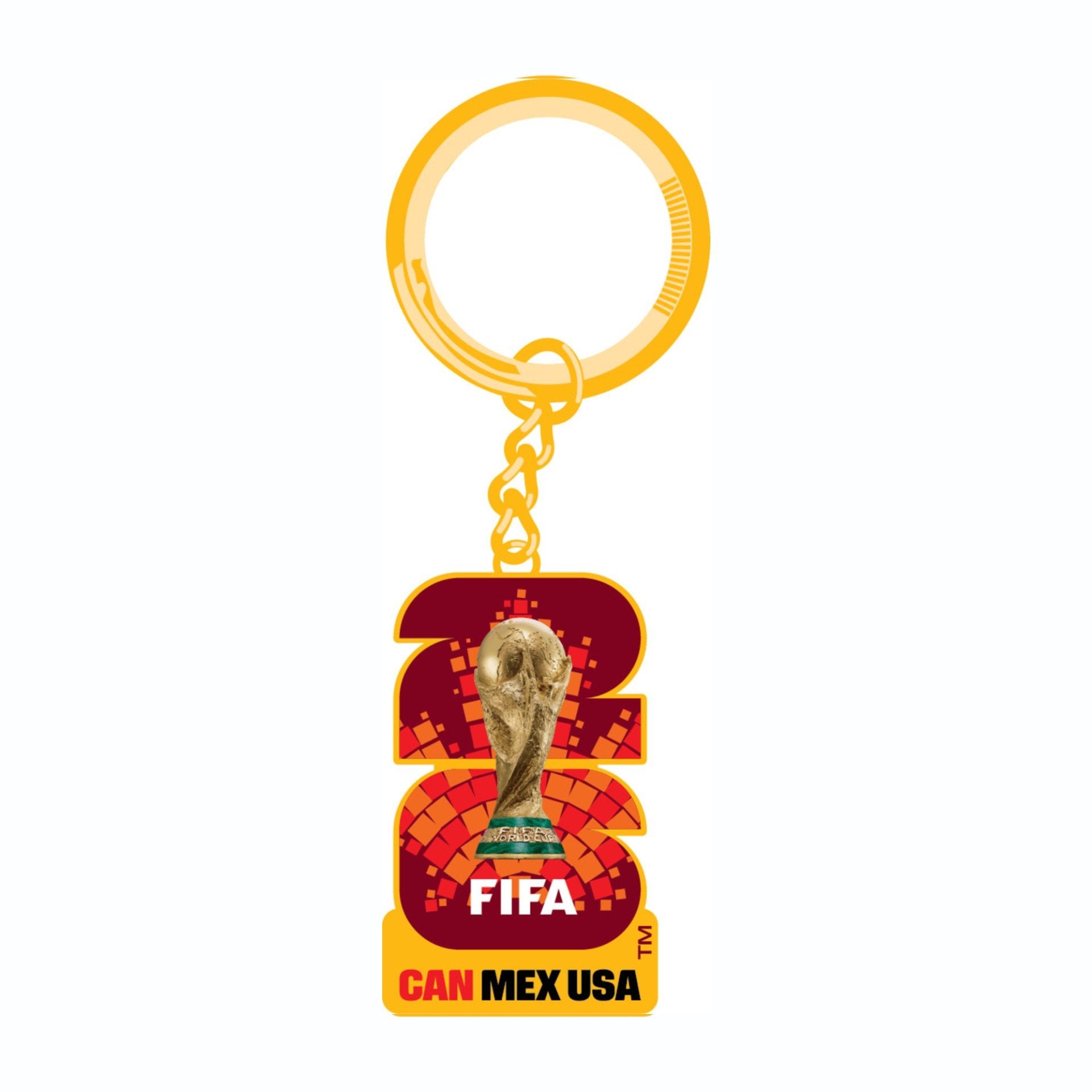 2026 World Cup Host Country Canada Keychain