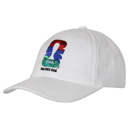 World Cup 2026 Continent Emblem White Cap