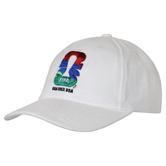 World Cup 2026 Continent Emblem White Cap