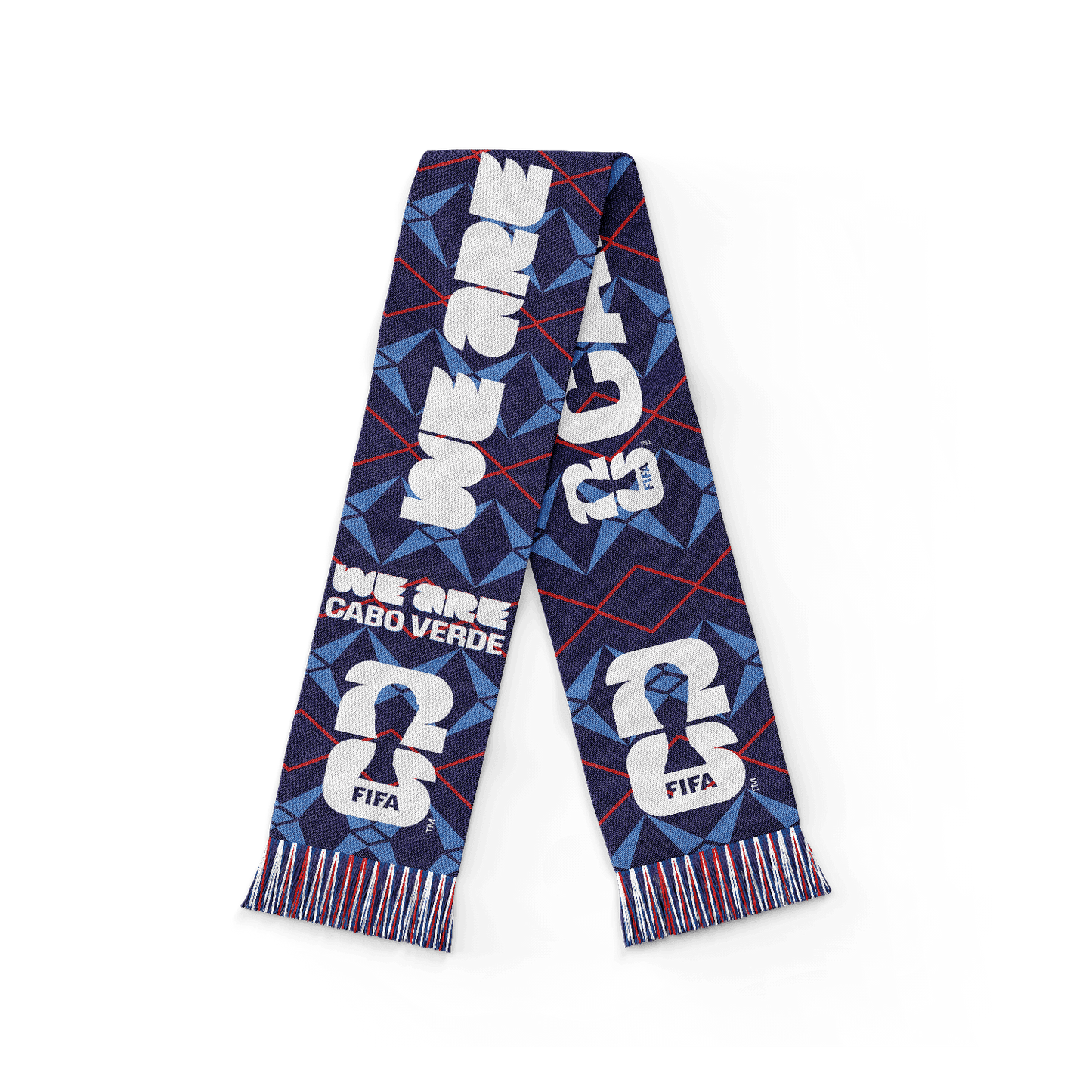 2026 World Cup We Are Cabo Verde Scarf
