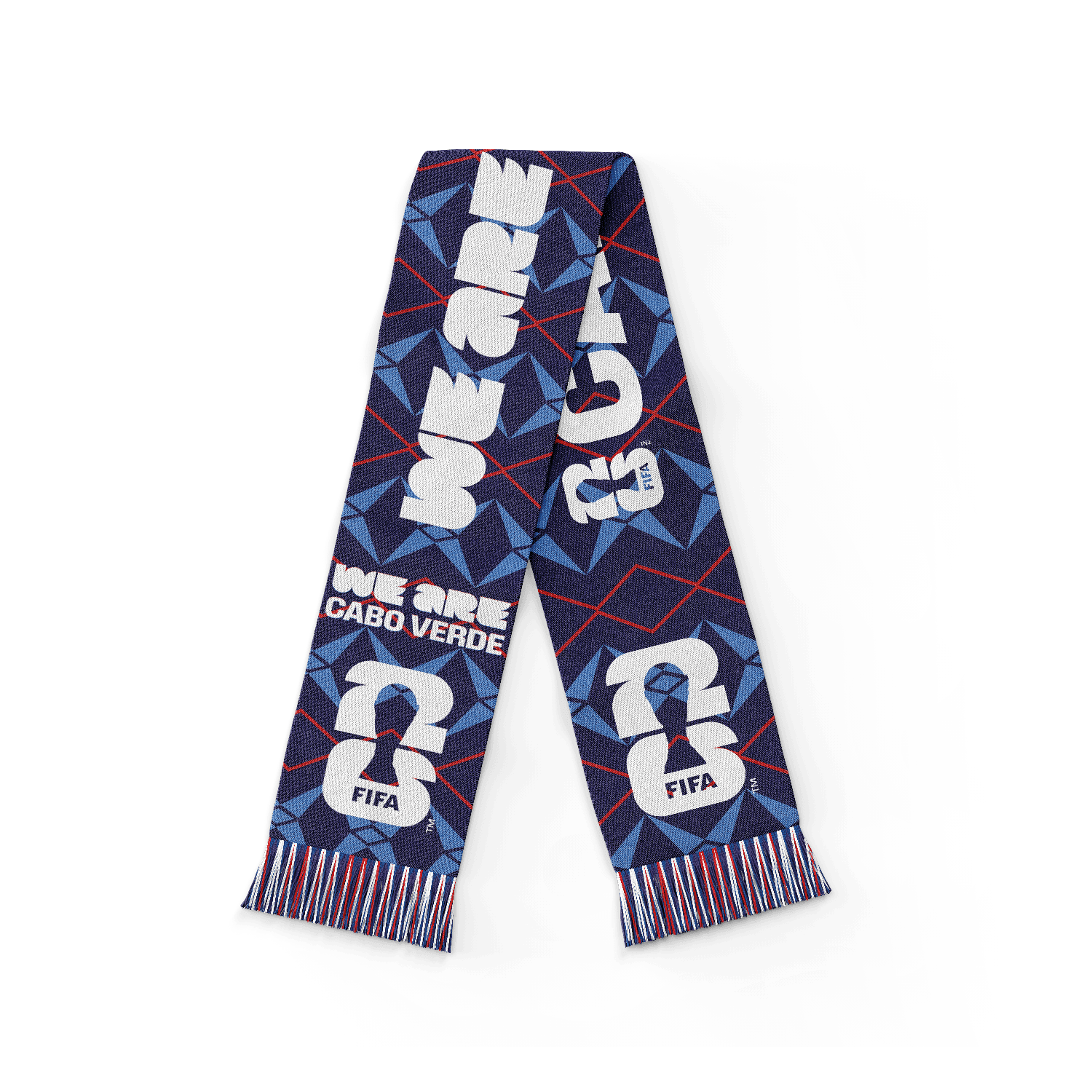 2026 World Cup We Are Cabo Verde Scarf