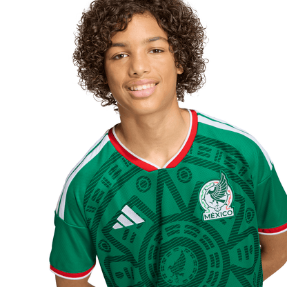 adidas Mexico 2026 Home Jersey - Youth