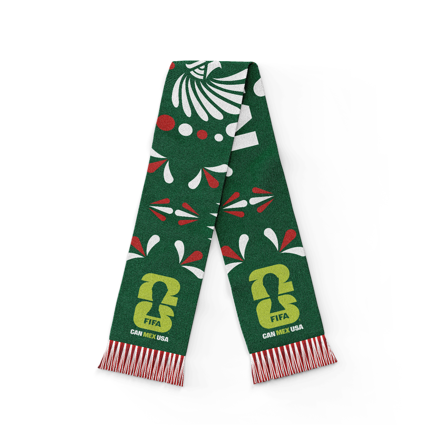 2026 World Cup Host Country Mexico Scarf