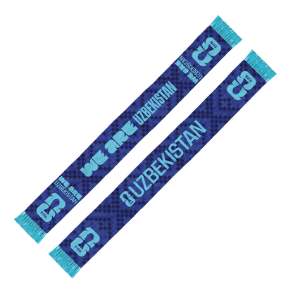 2026 World Cup We Are Uzbekistan Scarf