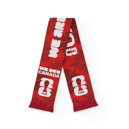 2026 World Cup We Are Canada Scarf