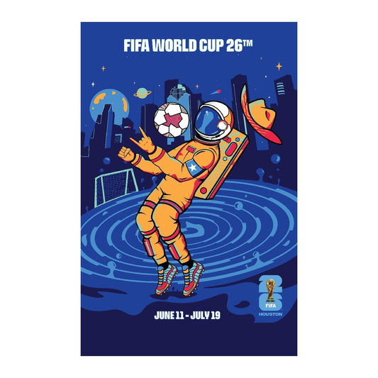 2026 World Cup Houston Host City Poster