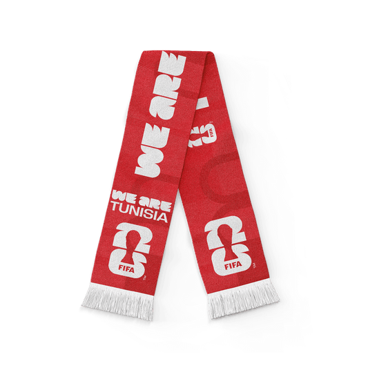 2026 World Cup We Are Tunisia Scarf
