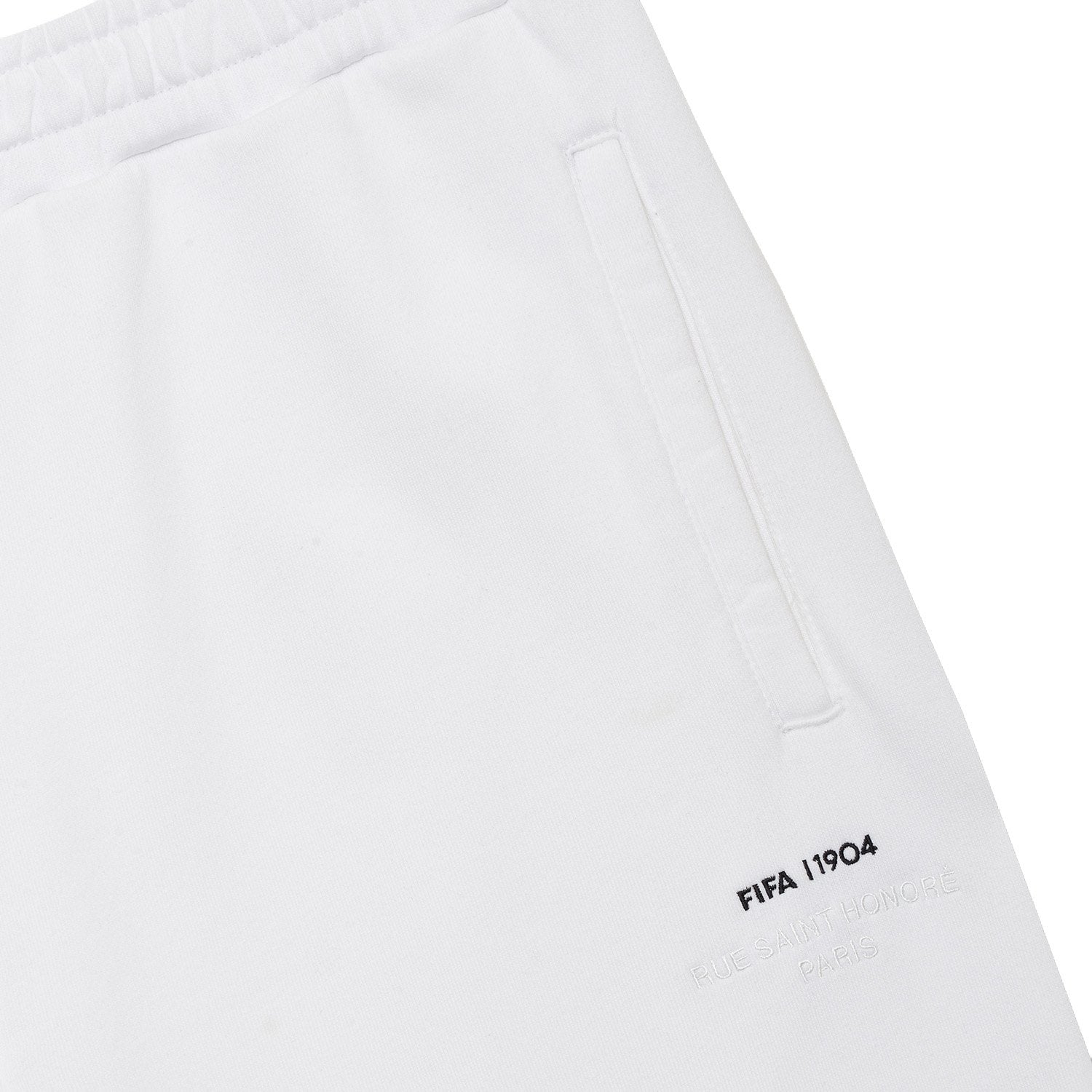FIFA 1904 Stacked White Sweat Pants - Unisex