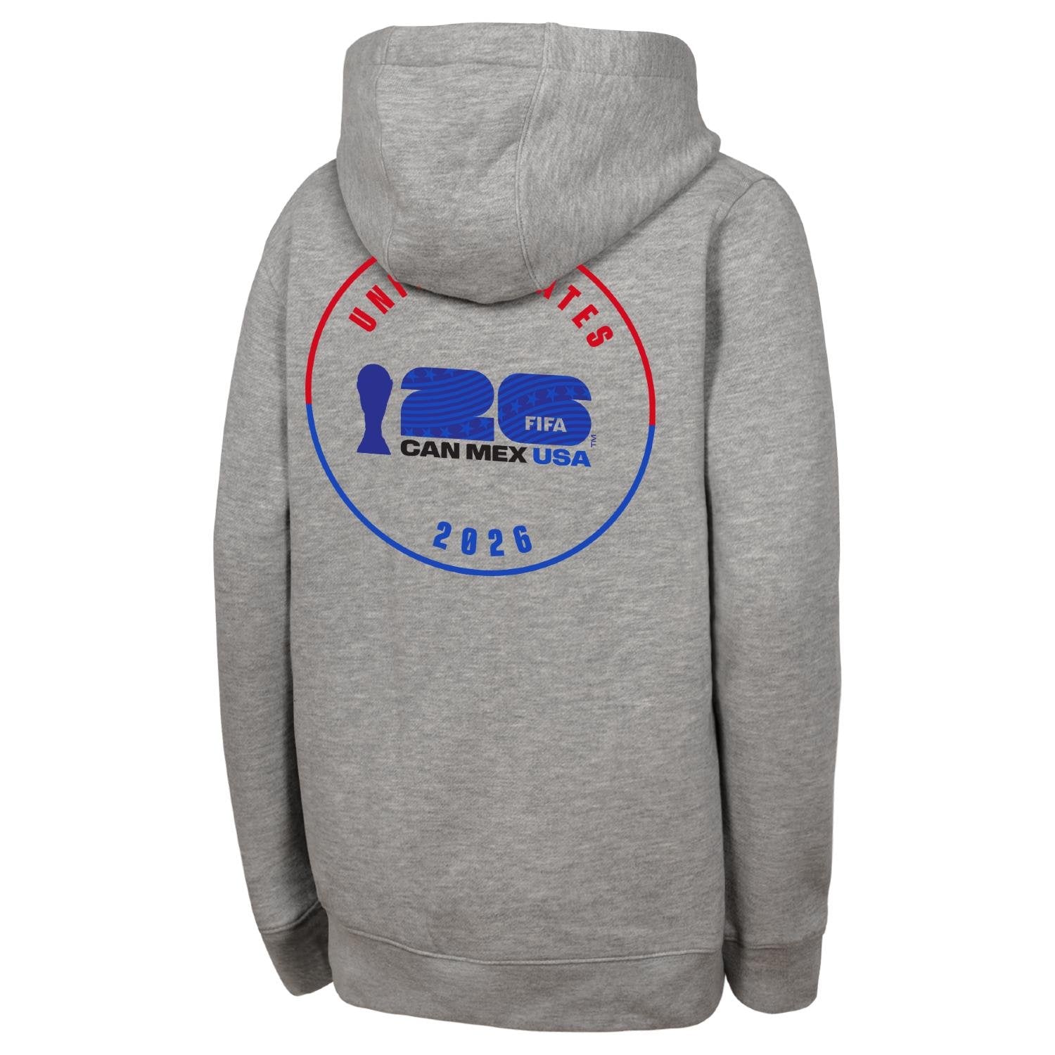 World Cup 2026 Host USA Grey Hoodie - Unisex