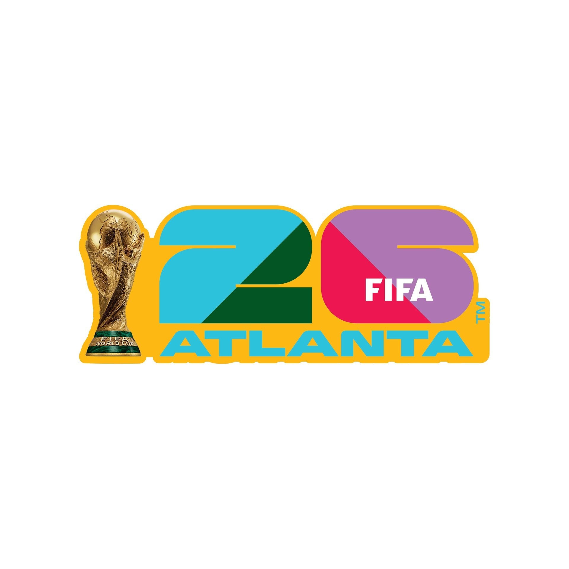 2026 World Cup Host City Atlanta Magnet