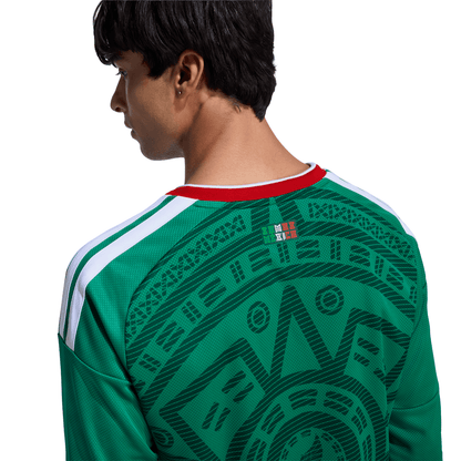 adidas Mexico 2026 Home Long Sleeve Jersey - Men's