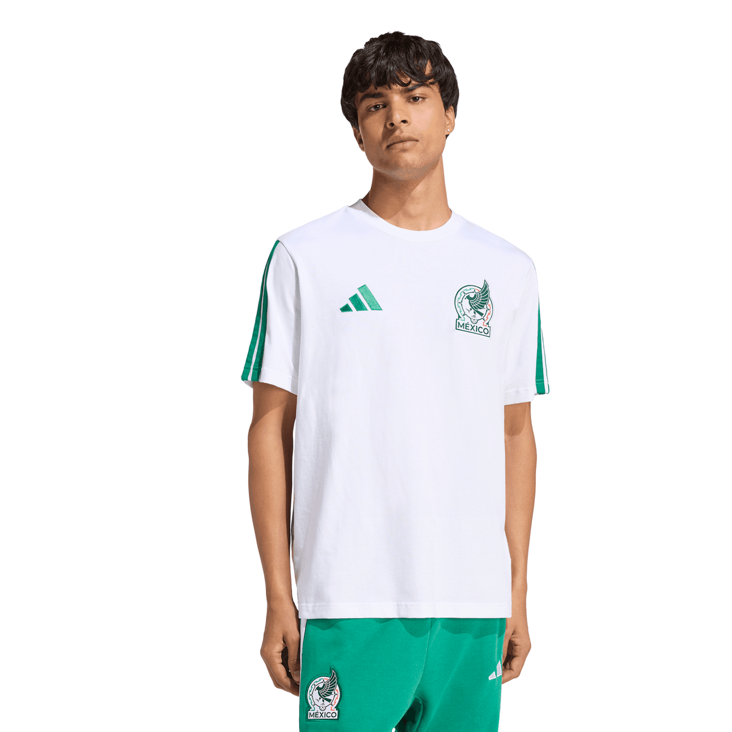 adidas Mexico DNA White T-Shirt - Men's