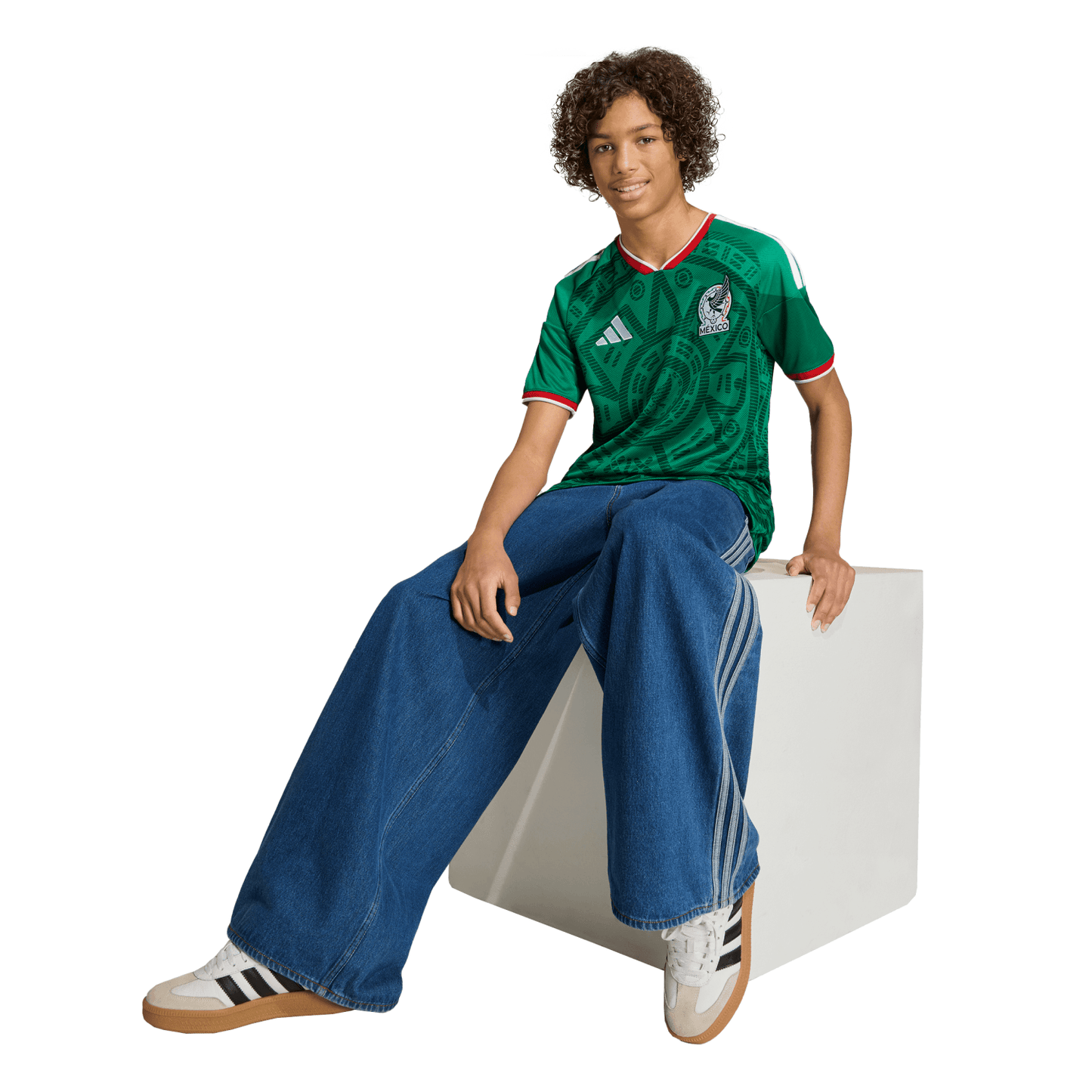 adidas Mexico 2026 Home Jersey - Youth
