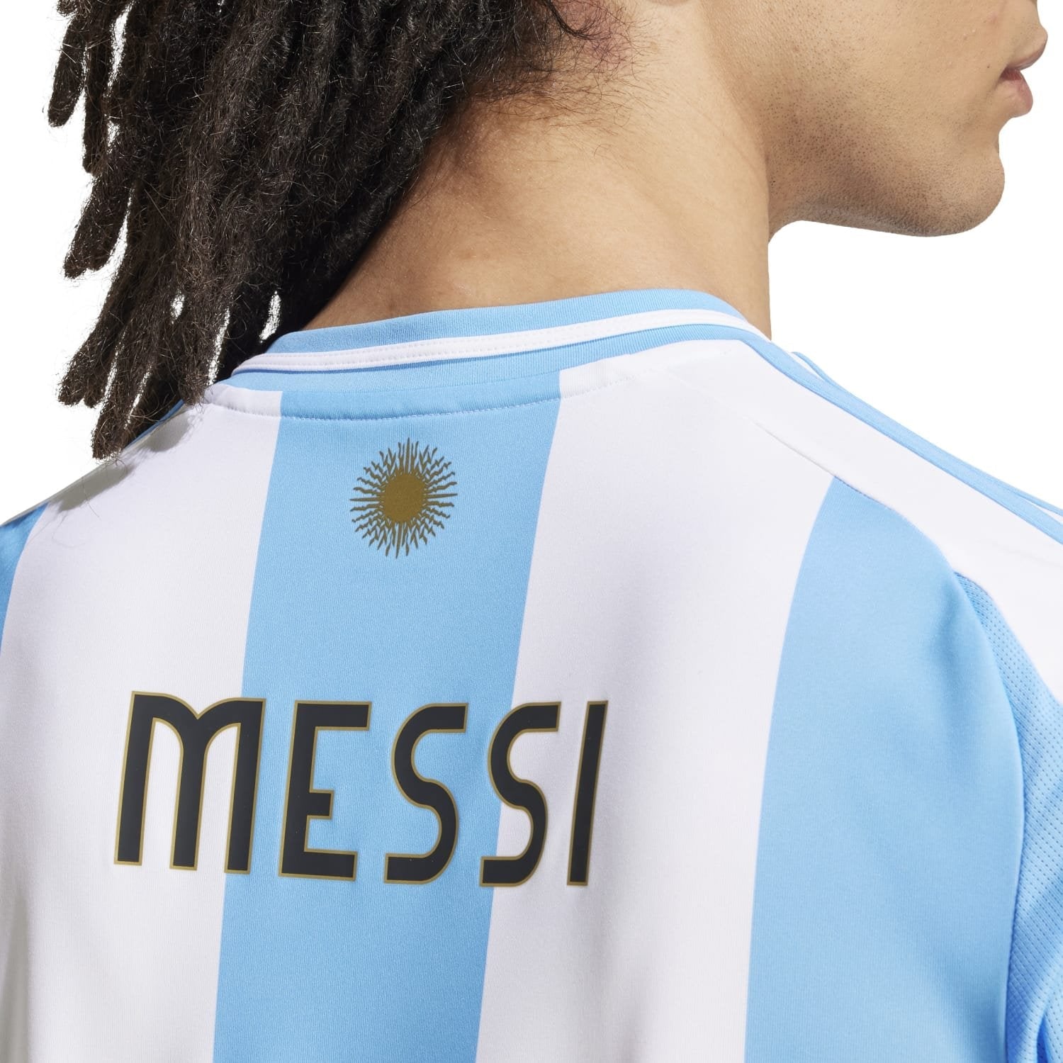 adidas Argentina 2024 Messi Home Jersey - Men's