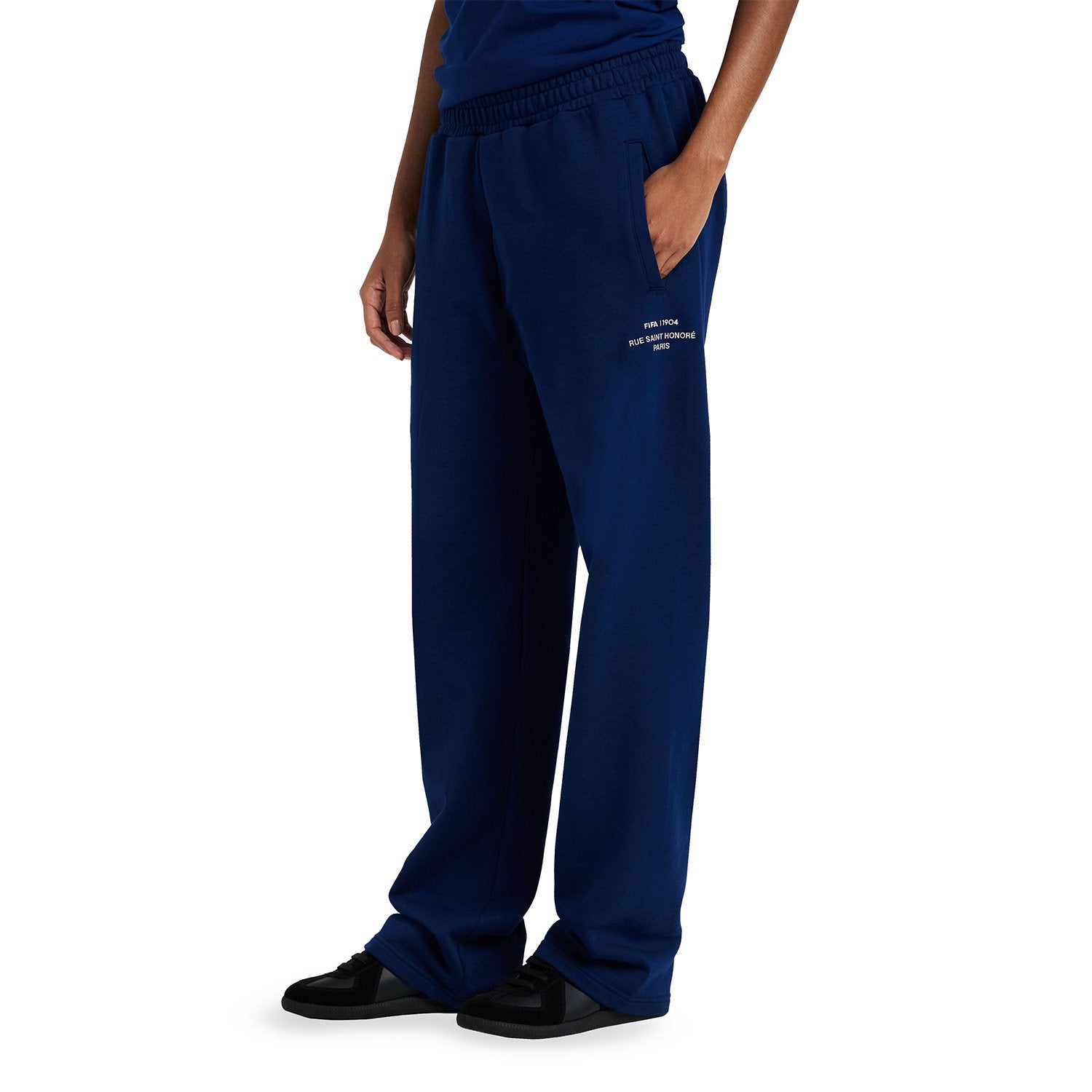 FIFA 1904 Stacked Blue Sweat Pants - Unisex