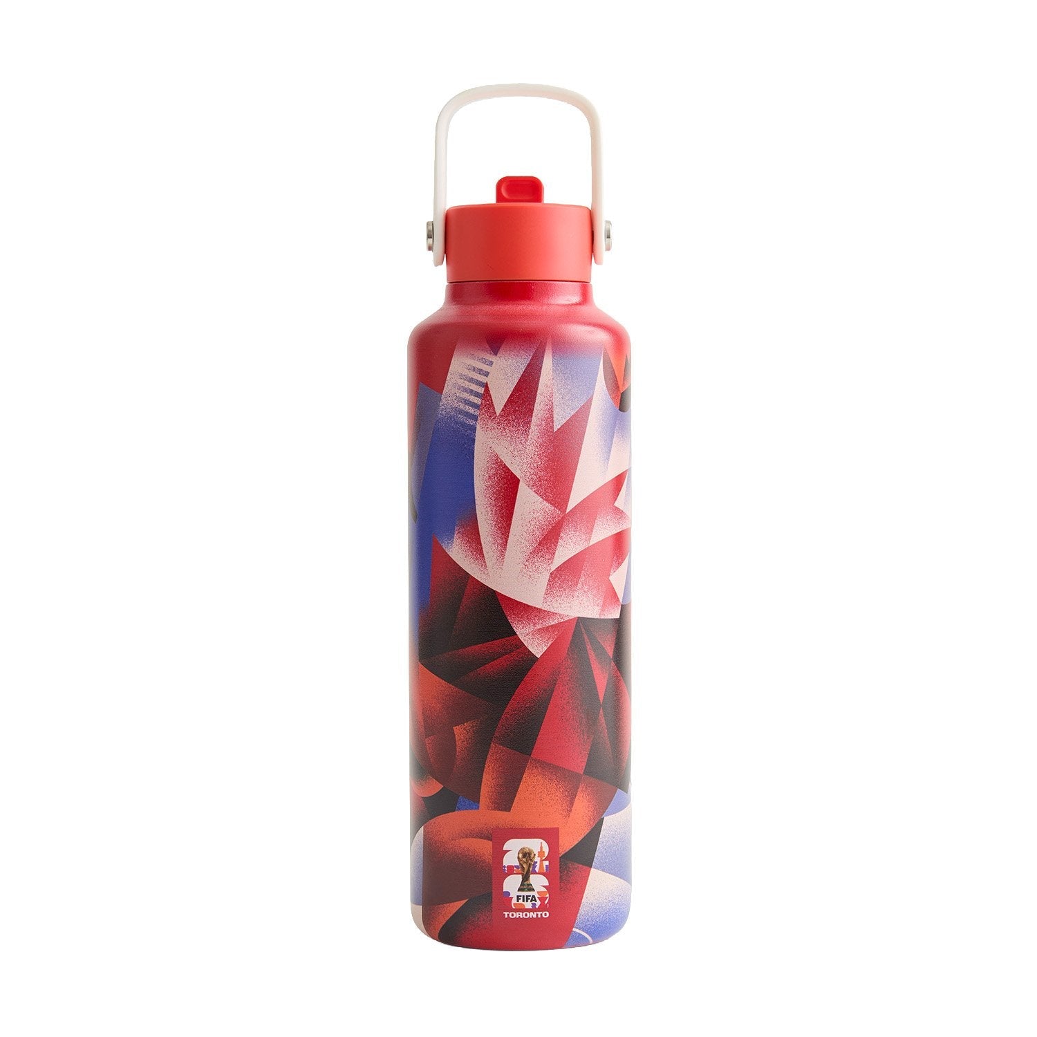 World Cup 2026 Toronto Poster Water Bottle