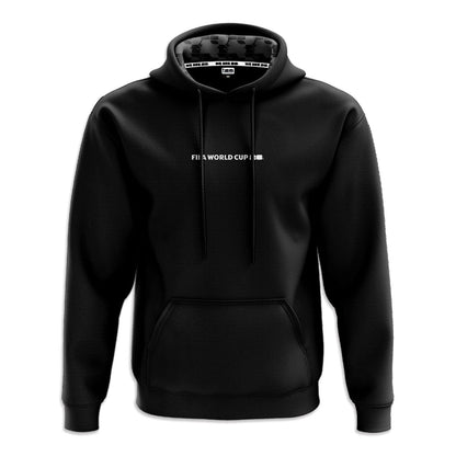 2026 World Cup Puff Arch Black Hoodie - Unisex