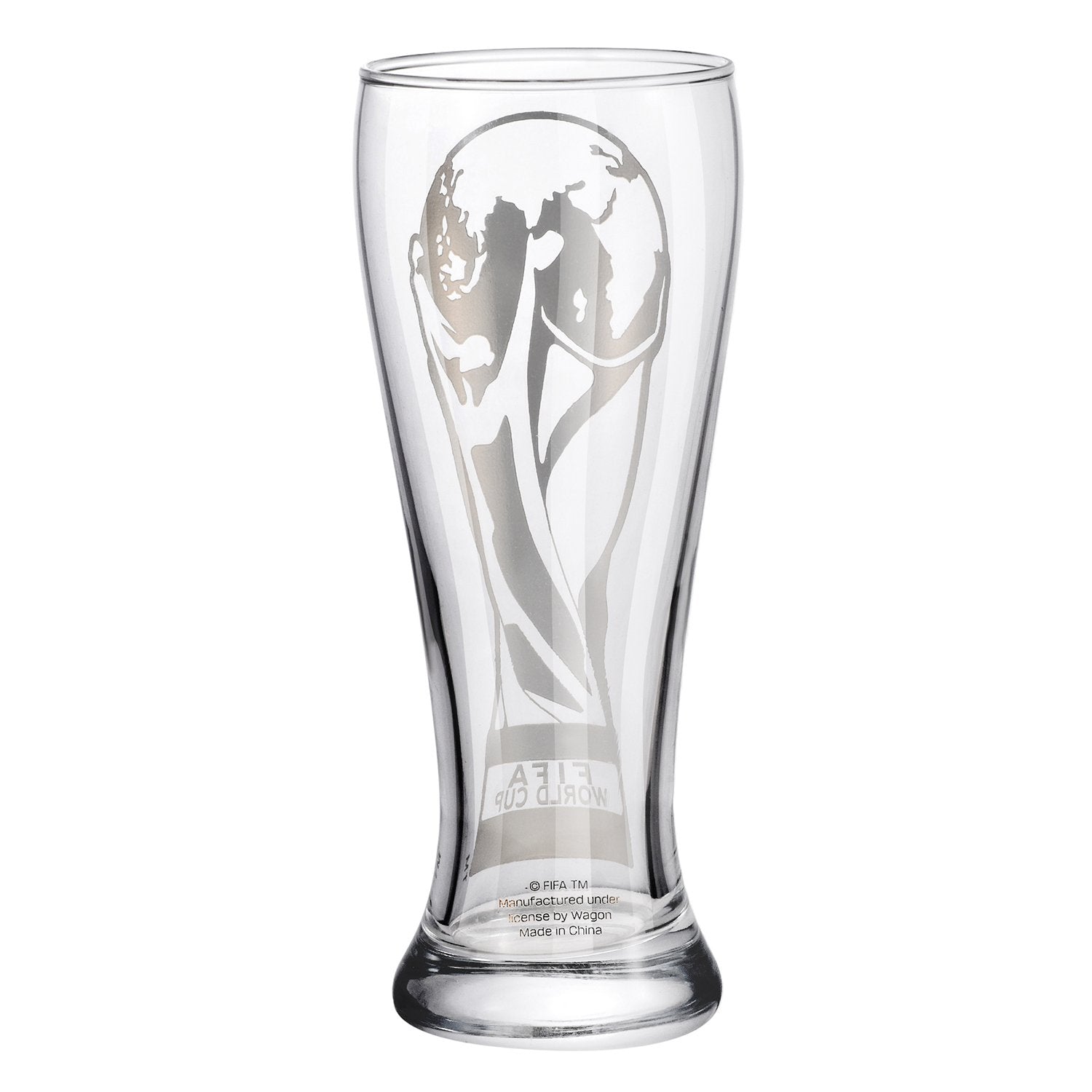 World Cup 2026 Trophy Decal Pilsner Glass
