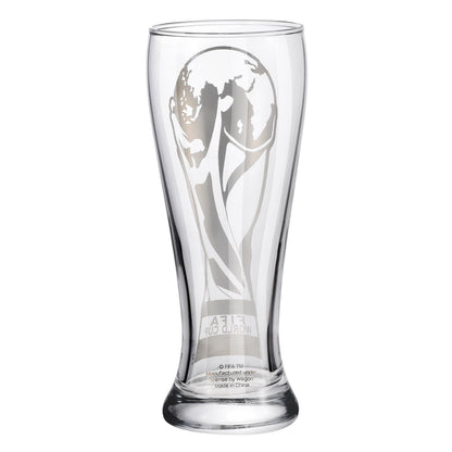 World Cup 2026 Trophy Decal Pilsner Glass