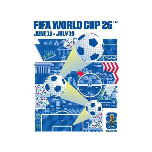 2026 World Cup Philadelphia Host City Poster