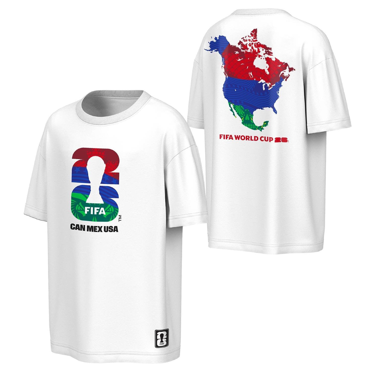 2026 World Cup Host North America White T-Shirt - Unisex