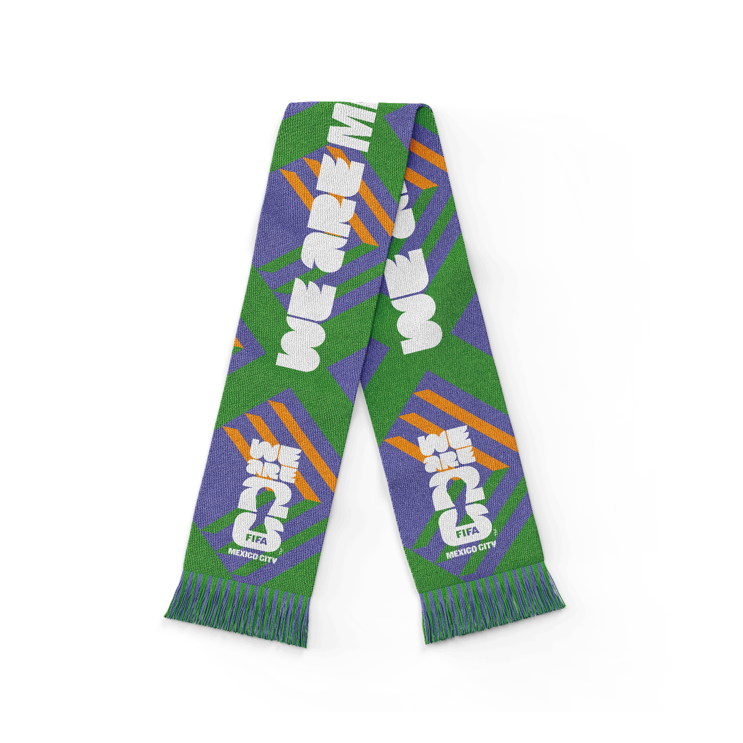 2026 World Cup Host City Mexico City Scarf