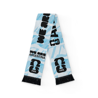 2026 World Cup We Are Argentina Scarf