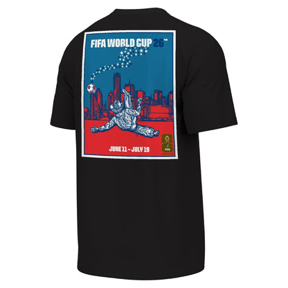 2026 World Cup Dallas Poster Black T-Shirt - Unisex