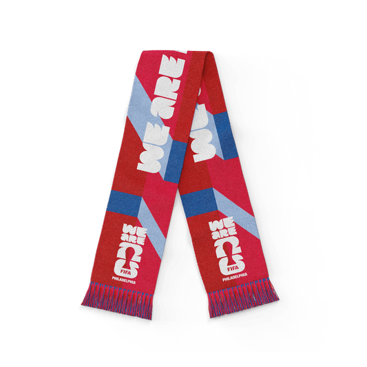 2026 World Cup Host City Philadelphia Scarf