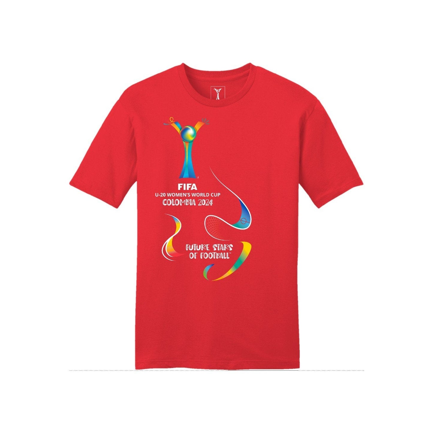 FIFA U-20 Women's World Cup Colombia 2024™ Red Graphic Flow T-Shirt - Unisex