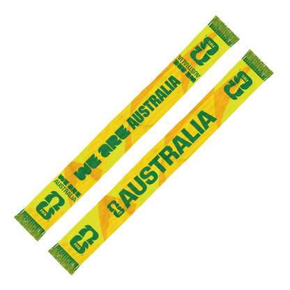 2026 World Cup We Are Australia Scarf