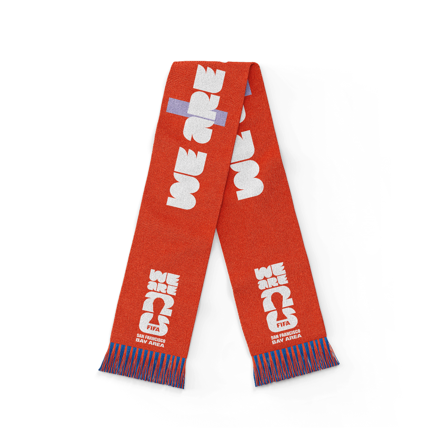 2026 World Cup Host City San Francisco Bay Area Scarf