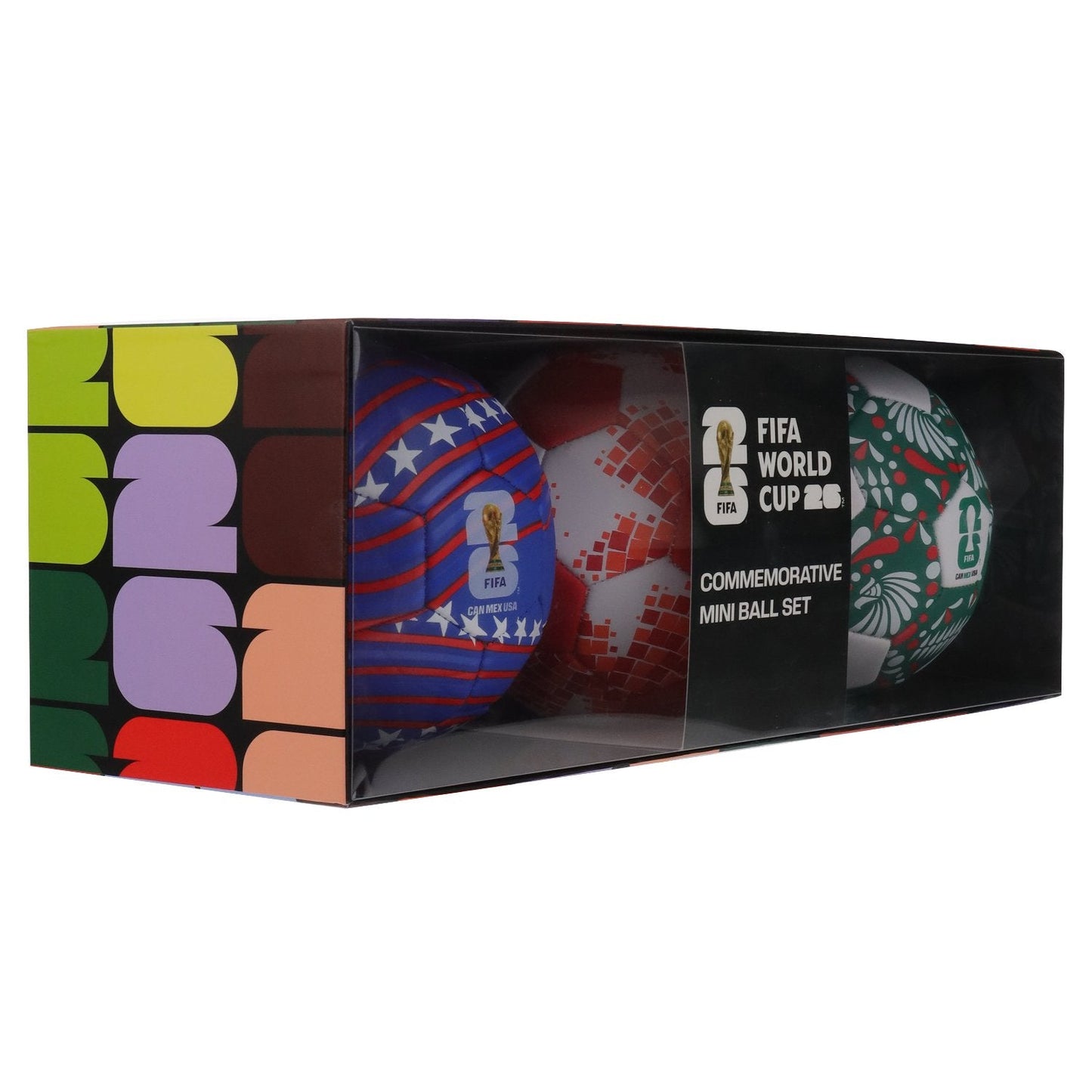 2026 World Cup Host Country Mini Football 3 Pack