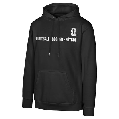 2026 World Cup Host Cities Futbol Black Hoodie - Unisex