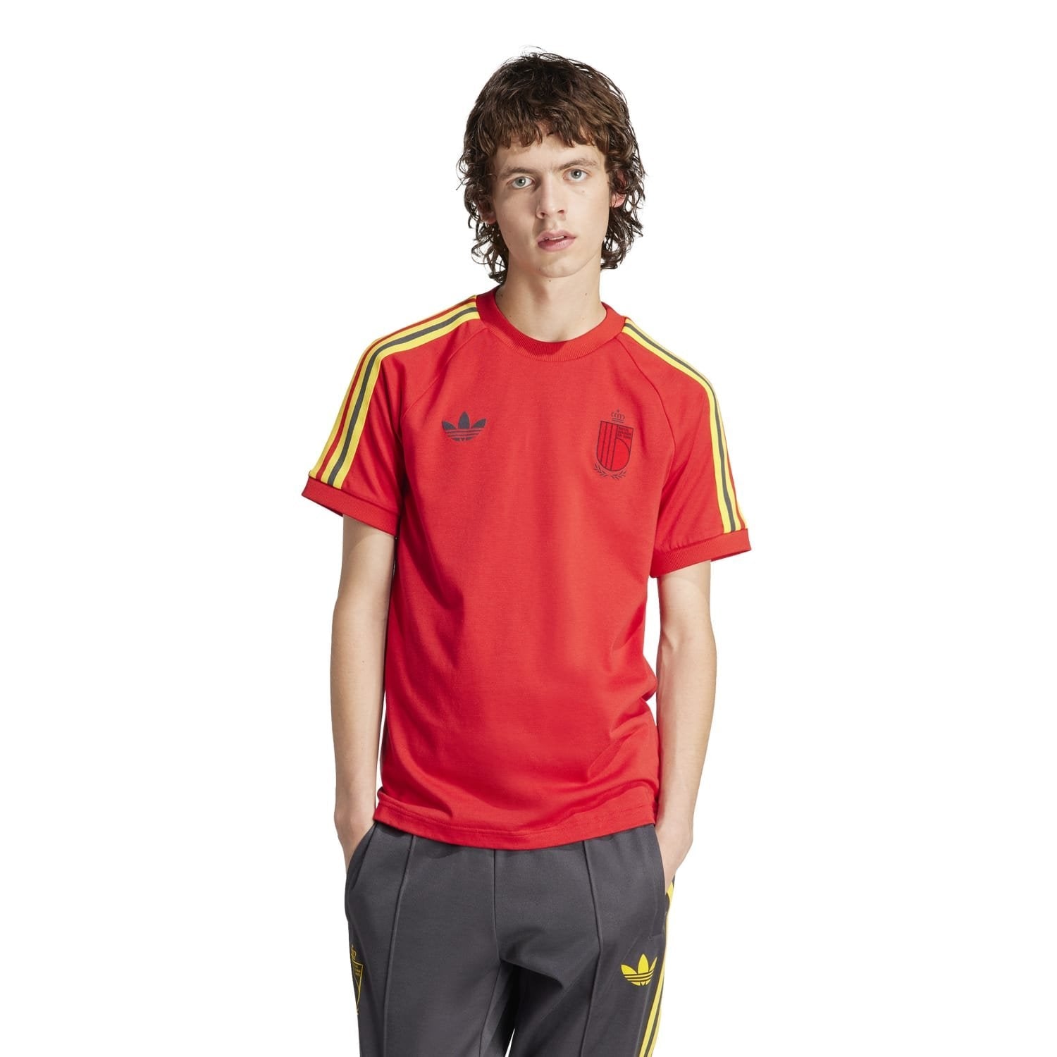 adidas Belgium Adicolor 3-Stripes T-Shirt - Men's