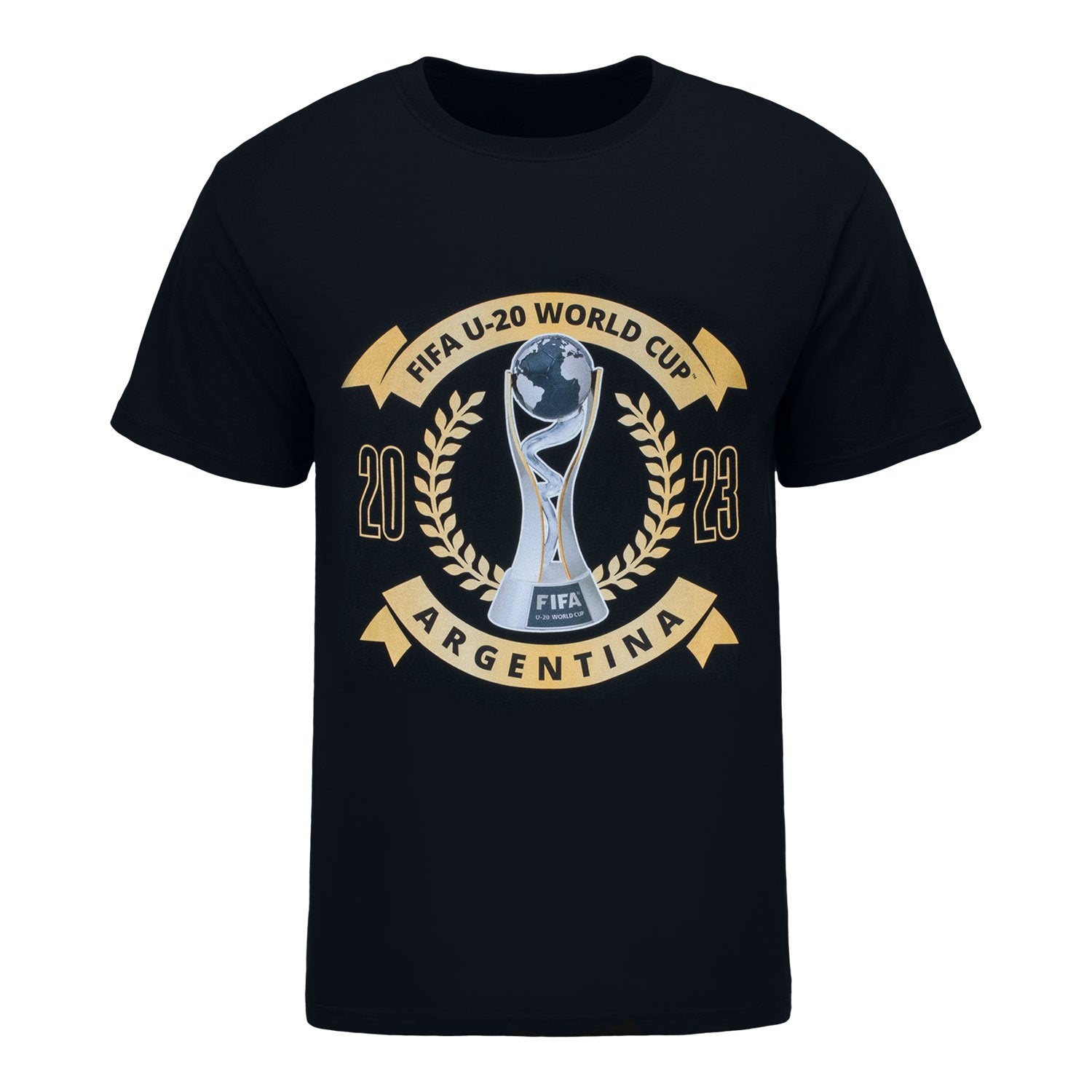 2023 U20 World Cup Argentina Black T-Shirts - Men's