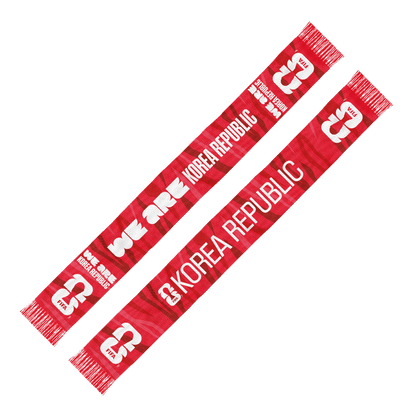 2026 World Cup We Are Korea Republic Scarf